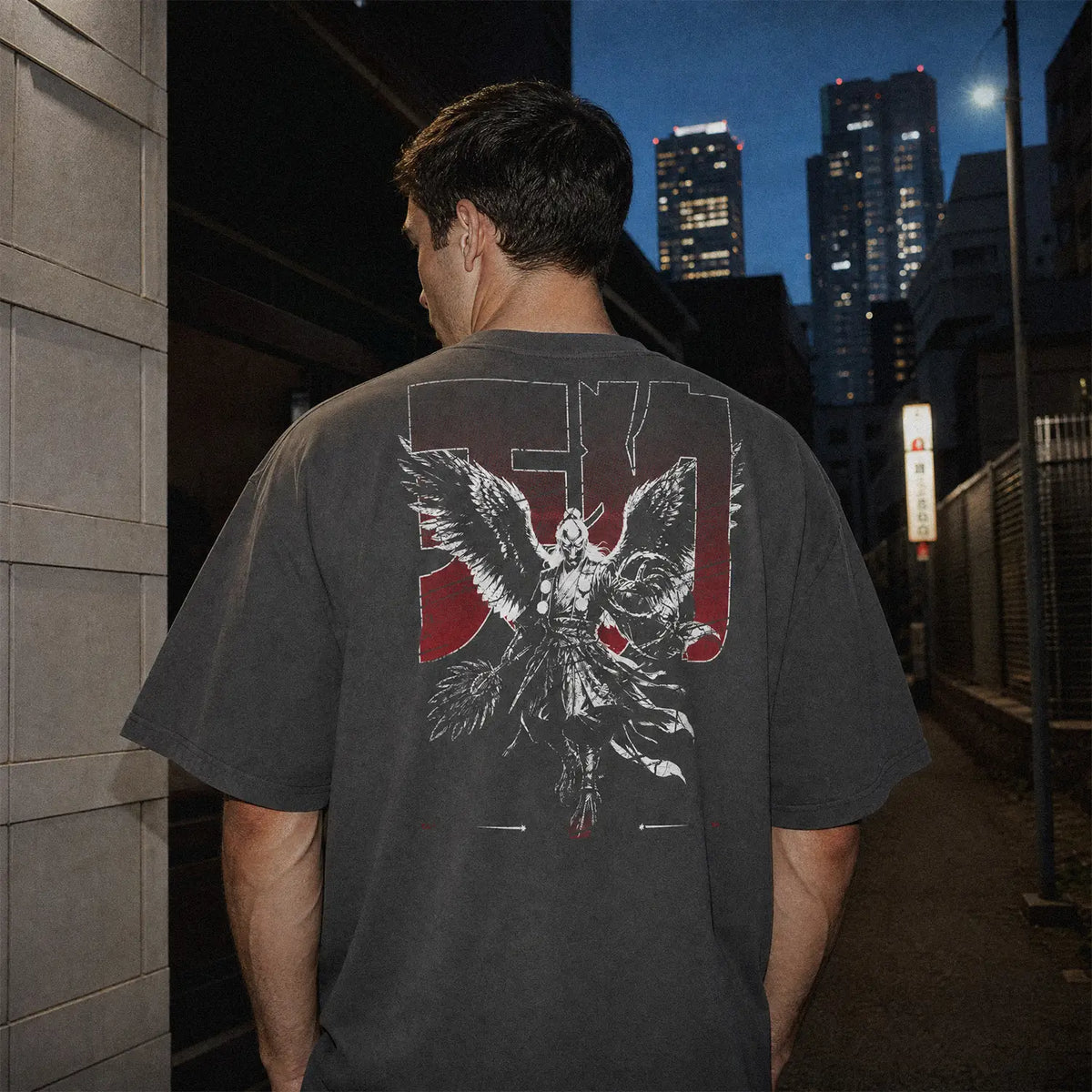 TENGU - T-shirt Oversize
